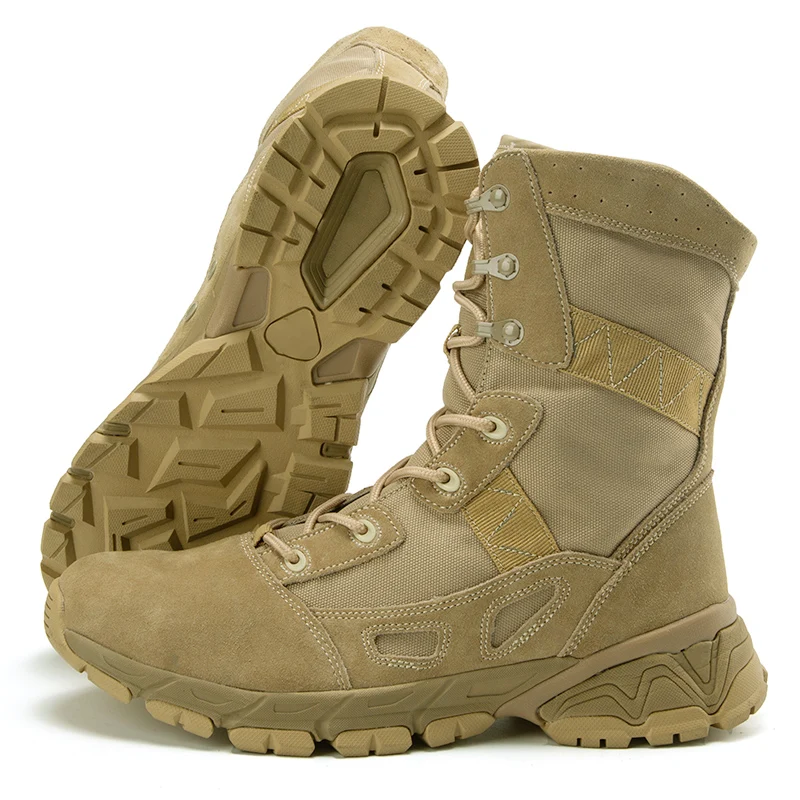 

Professional Tactical Military Shoes Men's Desert Combat Army Boots Shoes Uniform Working Climbing Duty Shoes Hiking Sneaker Man