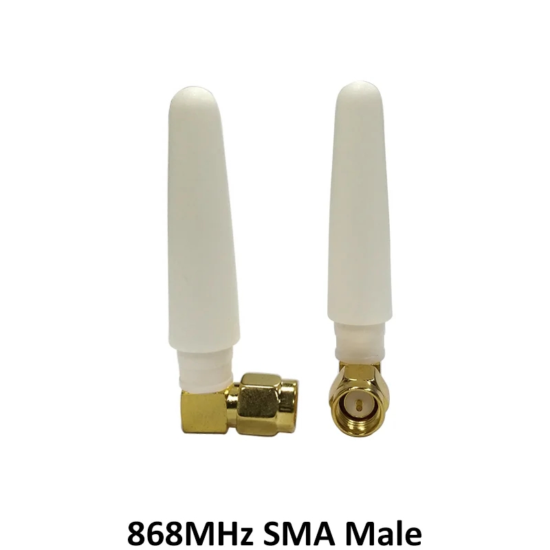 GRANDWISDOM 20pcs 868mhz antenna 3dbi sma male 915mhz lora antene pbx iot module lorawan signal receiver antena