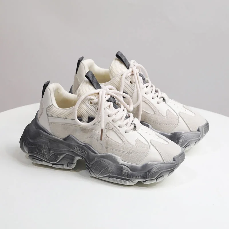 

Natascha Sneakers Spring/autumn Women Outdoor Running Shoes Sport Walking Shoes Cushioning Platform Breathable Filas Shoe PU