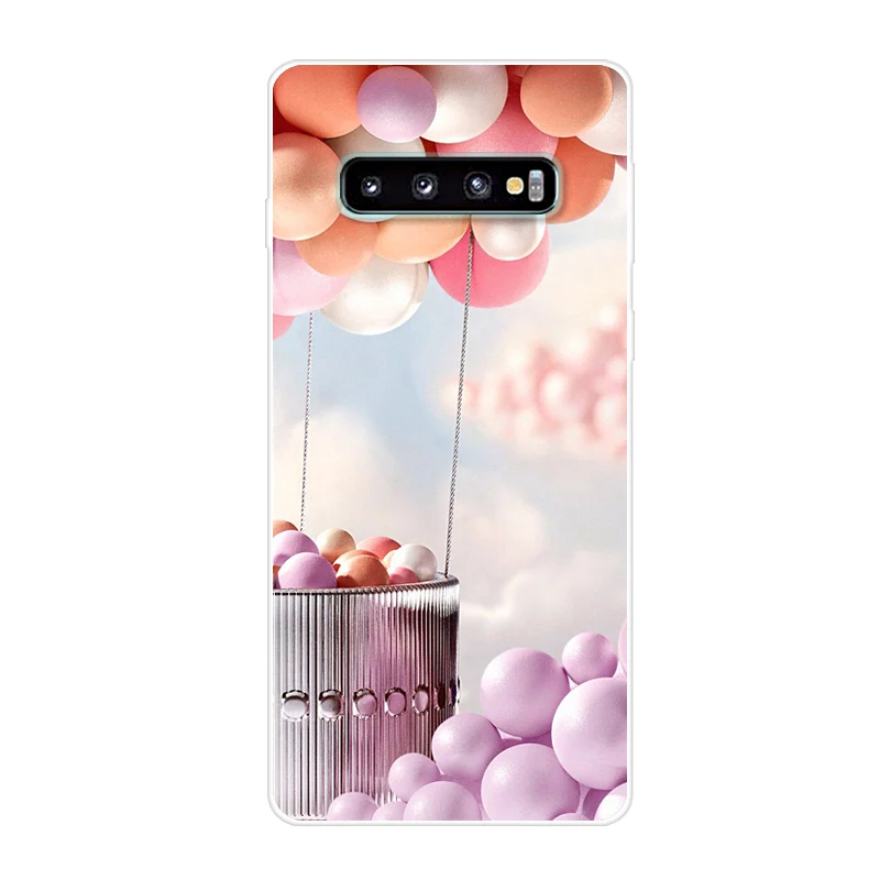 Для samsung Galaxy S10 Plus чехол s 10 Lite S10E E мягкая задняя крышка из ТПУ для Galaxy S10 S10Plus силиконовый чехол для телефона s Coque S10Lite - Цвет: 18--