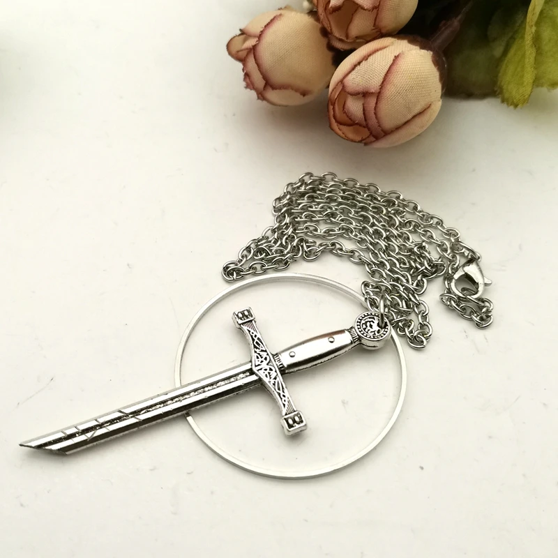 Ожерелье Nasir Сломанный меч Арагон Эрос пламя Запада подарок для девушки