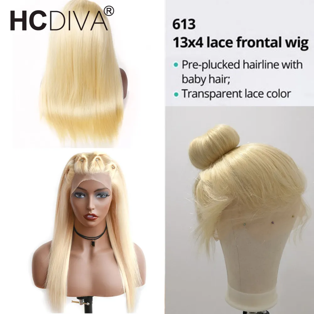 613 парик прямой фронта шнурка предварительно сорвал с волосами младенца