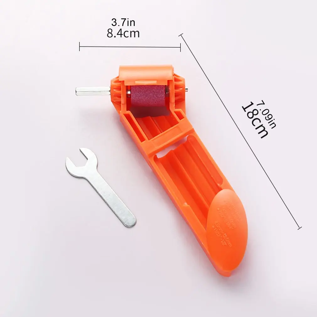 

1set Portable Drill Sharpener Grinder Grinding Wheel Drill Bit Sharpener For Screwdriver And Drilling Grinder Tools