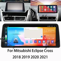 128gb android car radio gps for mitsubishi eclipse cross 2018 2021 car multimedia player navigation stereo receiver head unit