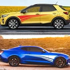 Стильная Автомобильная наклейка, длинная боковая полоса, автомобильная виниловая наклейка, украшение для автомобиля сделай сам, стильная наклейка, аксессуары для тюнинга автомобиля, автомобильный продукт, 2 шт.