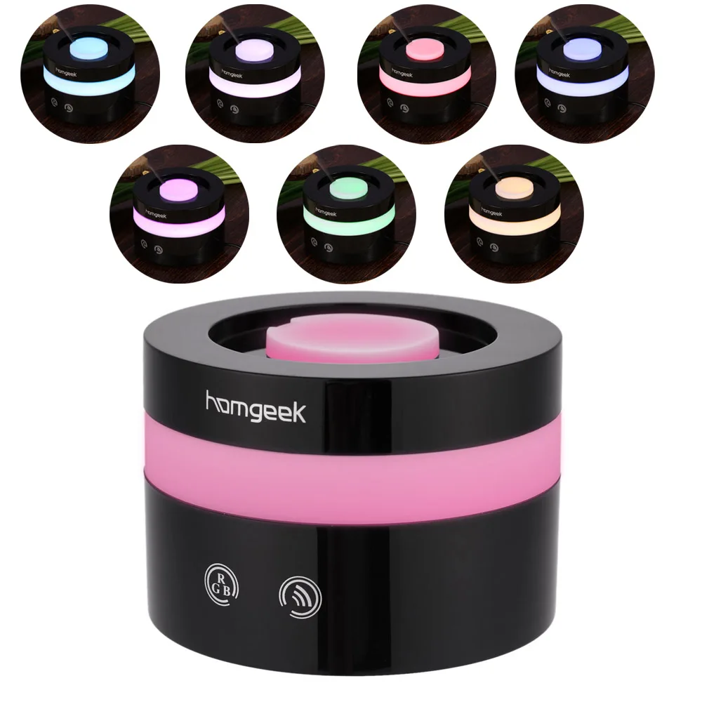 Homgeek Мини USB увлажнитель арома-масла диффузор очиститель воздуха тумана с