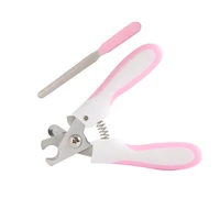 stainless steel pet nail clipper nail clipper set cat nail trimmer dog cleaning beauty tools