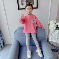 new 2021 autumn infant students clothing baby girls cauual clothes set long sleeve tops long pants 2pcs suit toddler outfits