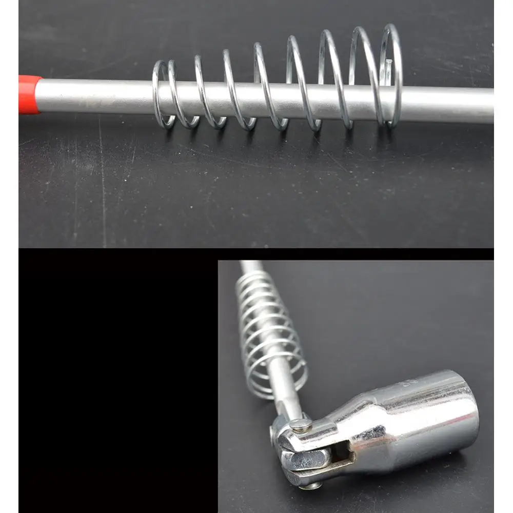 

14/16mm T-Handle Universal Joint Spark Plug Socket Wrench 360 degrees Remover Installer Hand Tool for pipeline vehicle repair