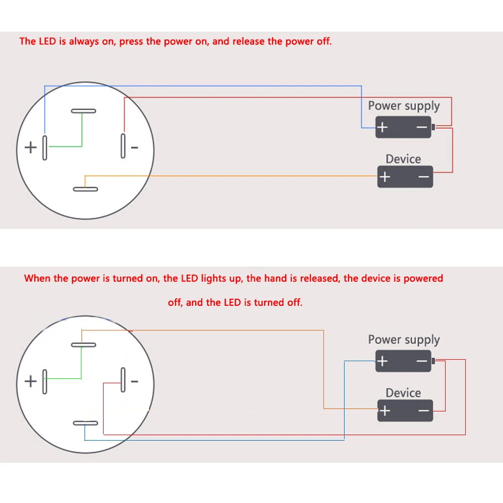 5 шт./партия моментальная Перезагрузка/Блокировка Водонепроницаемый