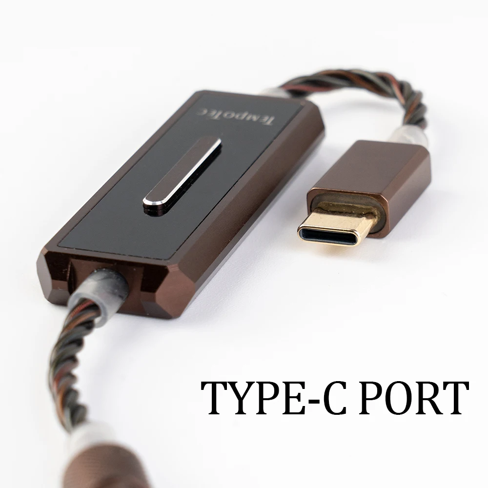Усилитель для наушников TempoTec Sonata E35 USB DAC AMP Type C до 3 5 мм Dual CS43131 PCM 32 бит/384 кГц DSD256