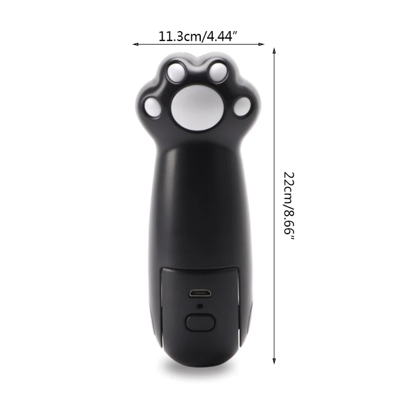

Portable Cat Paw Shaped Handheld Mini Air Cooler Fan USB Rechargeable Small Personal Cooling Tools for Home Office
