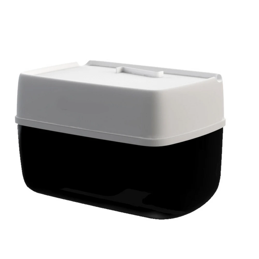

Wall Mount Toilet Paper Holder Waterproof Bathroom Tissue Box Storage Holder Creative Phone Storage Shelf Bathroom Product