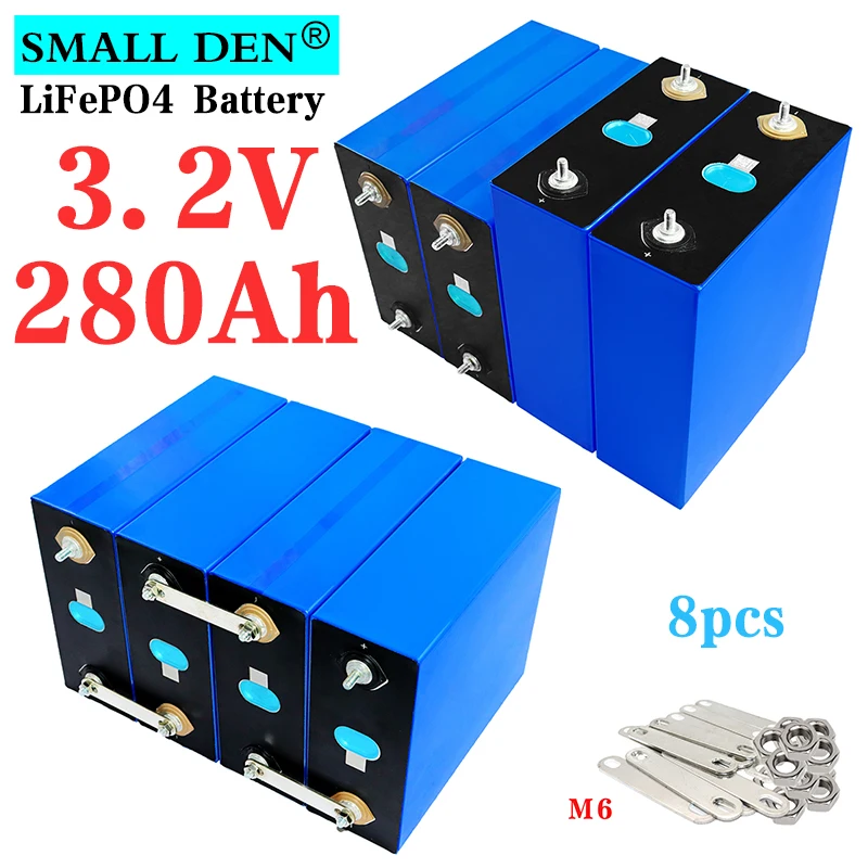 

8 шт., аккумуляторные батареи высокой мощности, 3,2 в, а/ч