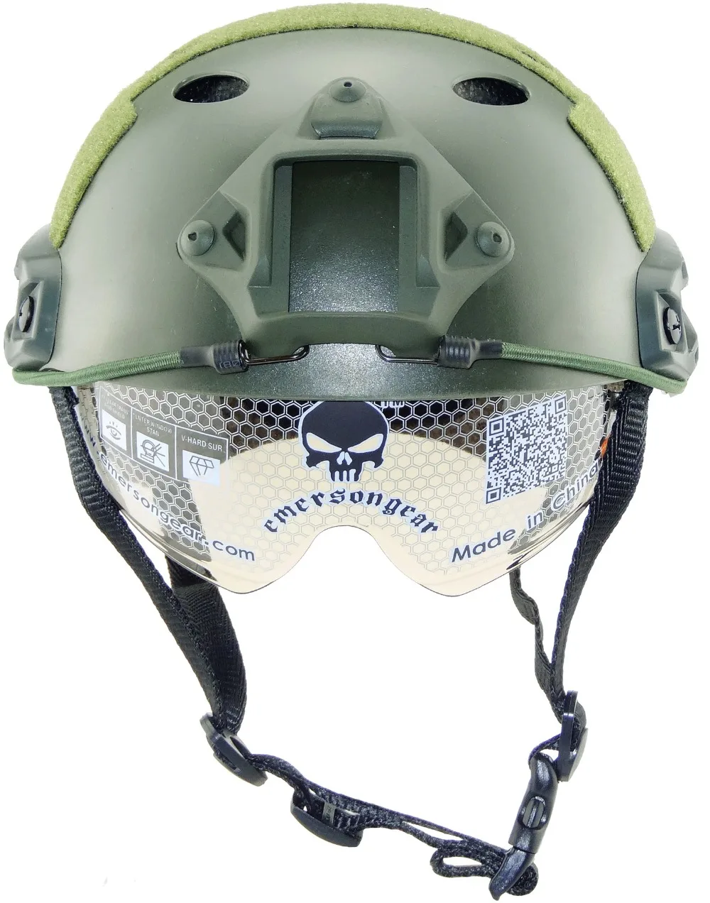 Легкий военный армейский шлем для страйкбола тактический черный военных игр