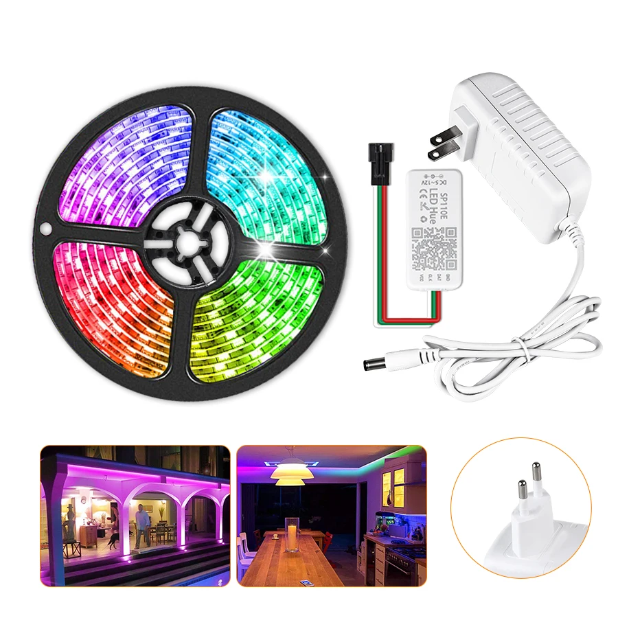 Светодиодсветильник панель SP110 XDL с Bluetooth 12 В 5050 RGB управление через приложение |