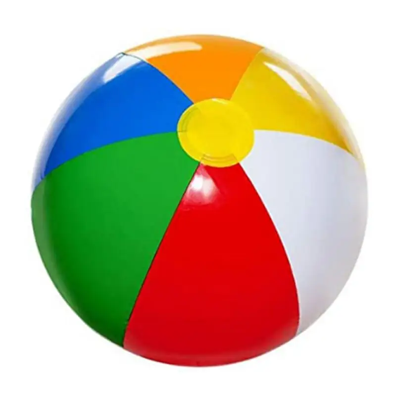 

25CM Beach Ball inflatable Children Play Ball Summer Sea Swimming Pool Water Play Ball Amusement Park Water Game Play Equipment