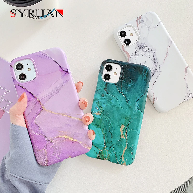 Мраморный чехол для iphone 12 mini 11 Pro 7 XS MAX мягкая задняя крышка из ТПУ 6 6S 8 Plus X XR