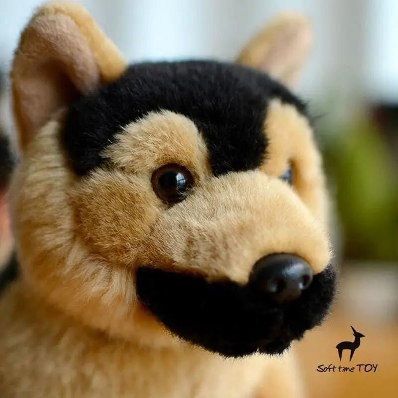 Реальной жизни собаки плюшевые животные игрушки для детей подарки на день