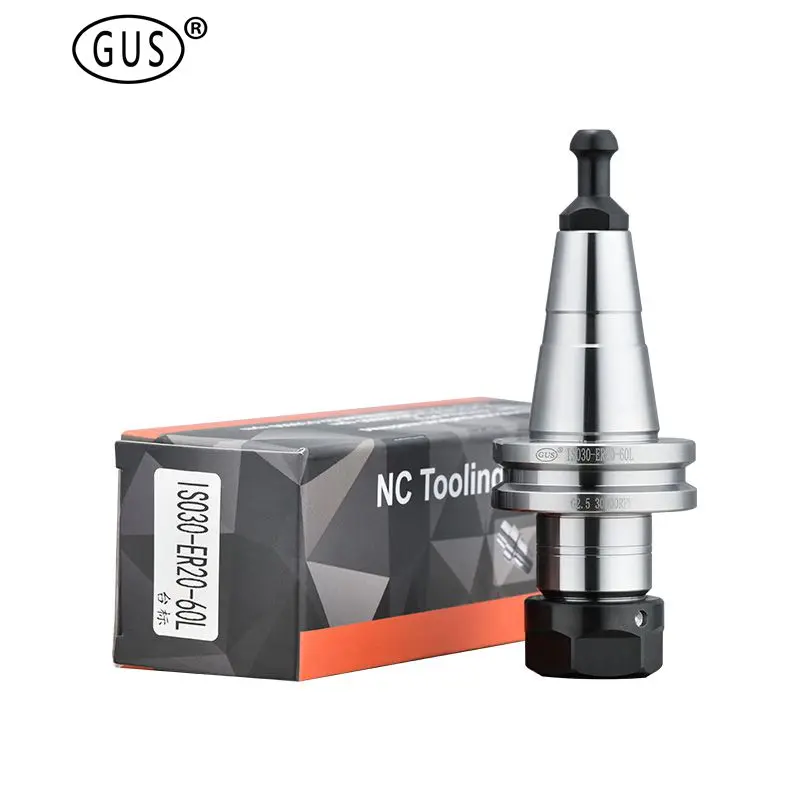 

ISO30 ER32-45L ER16 ER20 ER25 ER Balance Collet Chuck G2.5 30000RPM CNC Anti-rust Tool Holder With Pull Stud Milling Lathe