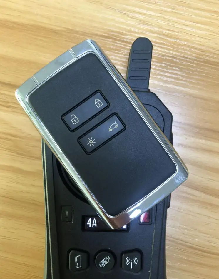 4 кнопки дистанционный смарт ключ-брелок 433 МГц 4A чип для Renault Espace 5 Megane талисман 2016