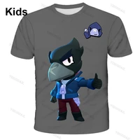 shooting game primo 3d t shirt boys girls cartoon tops teen clothes dynamike and star 6 to 19 year kids leon shirt