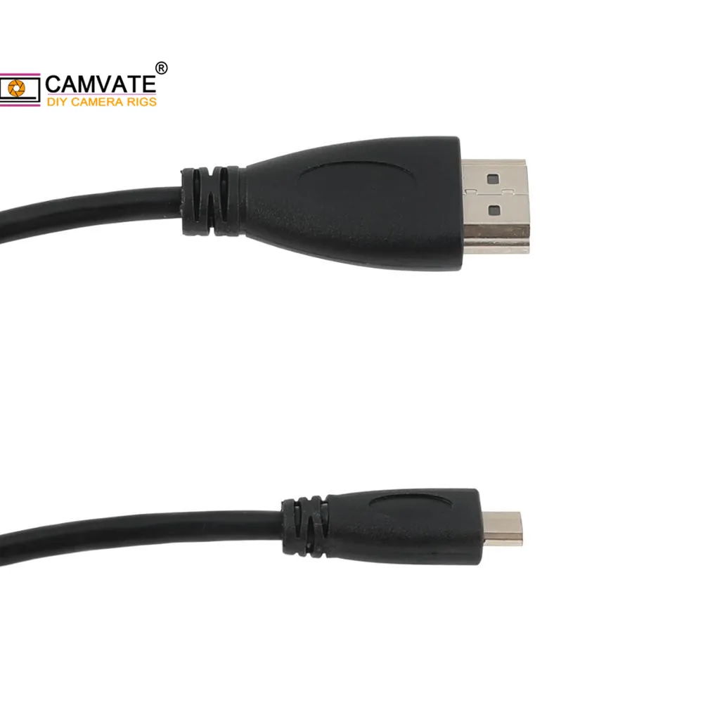 CAMVATE Mini (type C) /1.4V Micro HDMI To Cable (100mm Long)Male Male Adapter For HDTV/Camera/ Projector/ Monitor/Tablet | Электроника