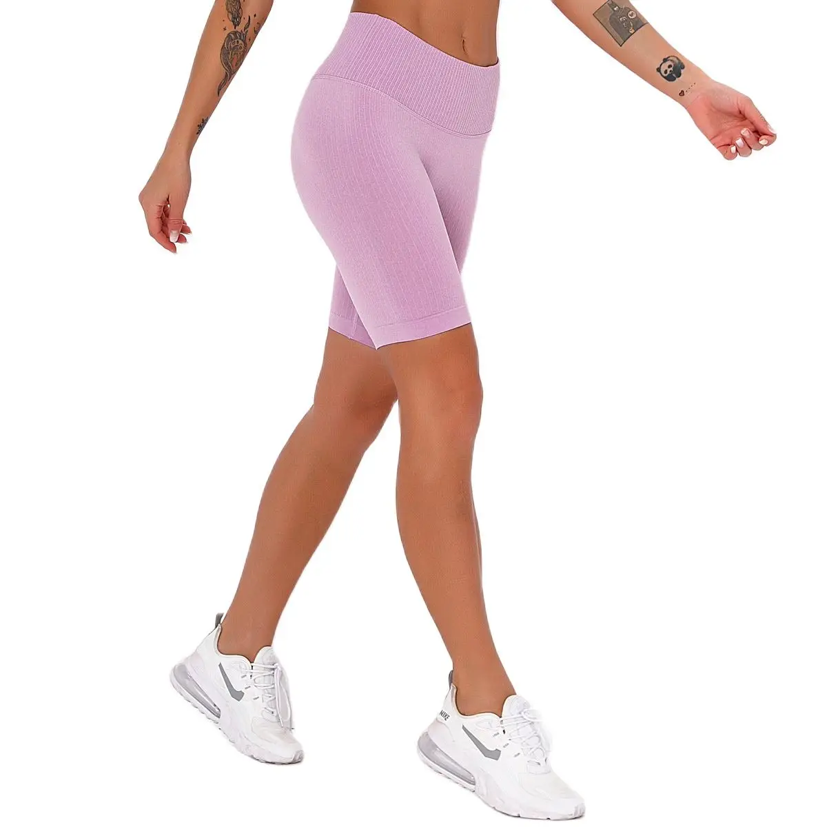 

2021 High Waist Workout Shorts Vital Seamless Fitness Yoga Short Push Up Scrunch Butt Yoga Shorts Biker Sport Women Gym Leggings