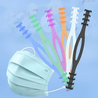 5pcs adjustable mask strap hooks 3 level mask extender silicone mask ear protection clip fixing clip children adult companion