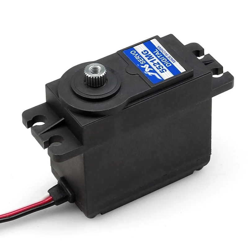 JX Servo PDI 5521MG 55 6 г высокой точности с высоким крутящим моментом Шестерни цифровой