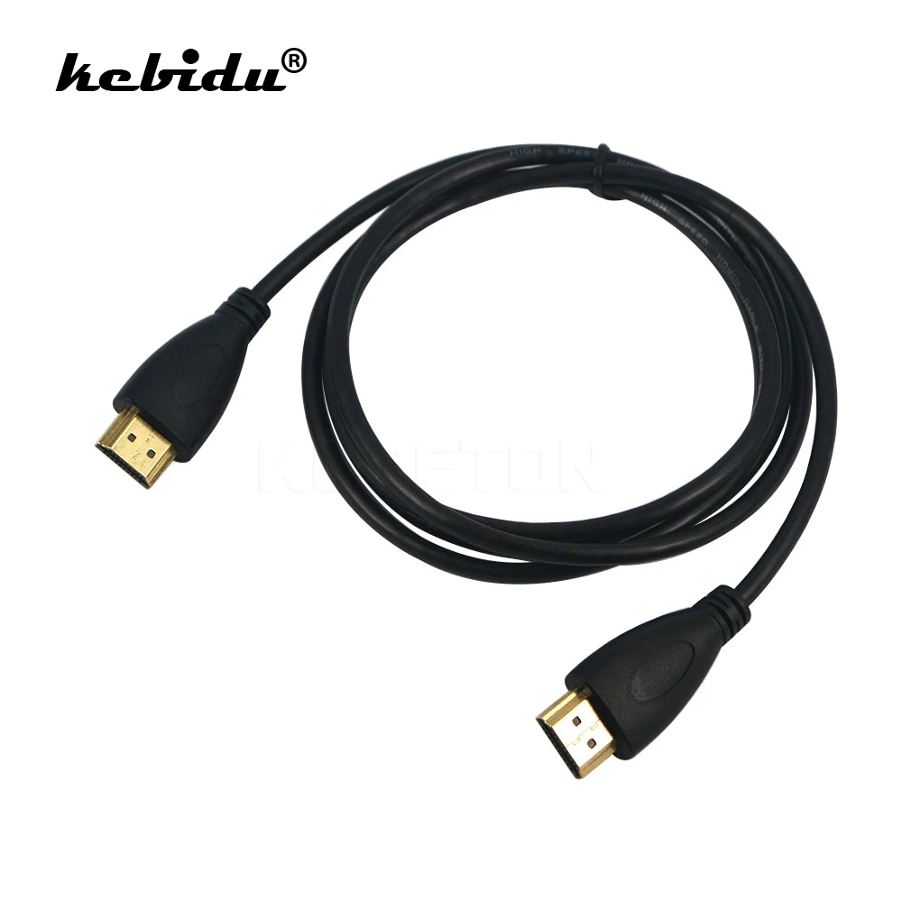 Совместимый кабель kebidu 0 5 м 1 8 2 3 10 HDMI позолоченный штекер 4 Версия совместимый с
