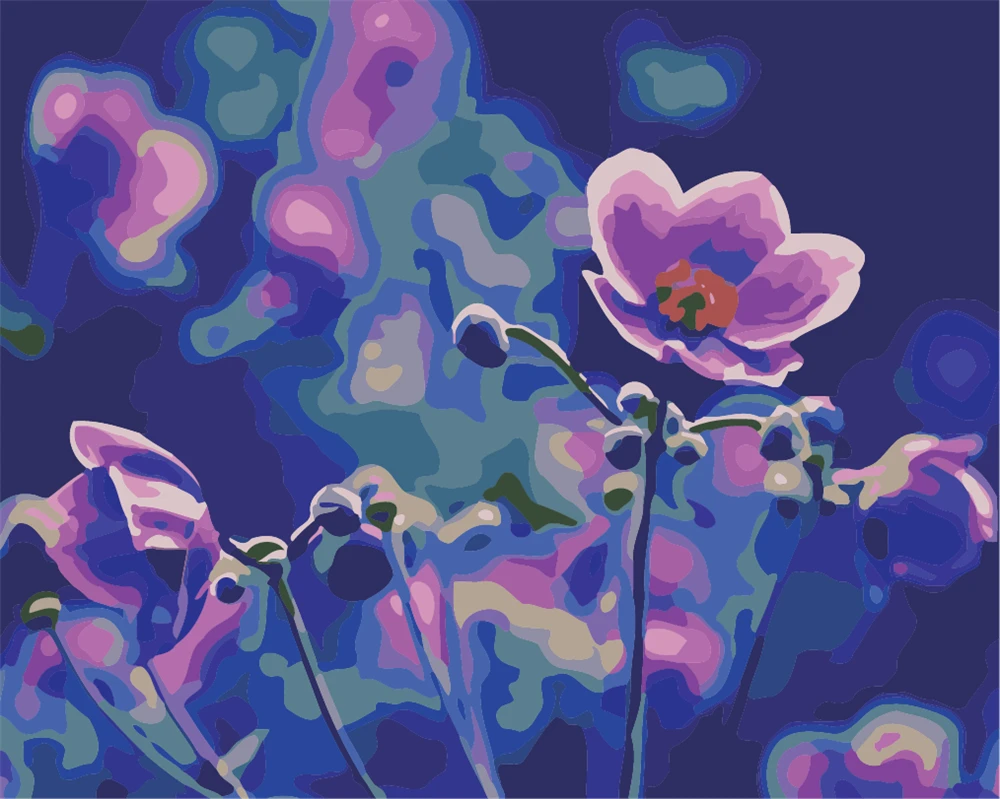 

Картина по номерам на холсте, 40x50 см