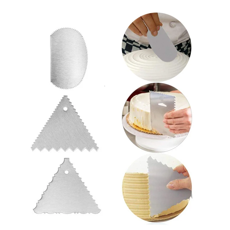 Резак для торта скребок мастики сахарной масла шпатели выпечки Кондитерские