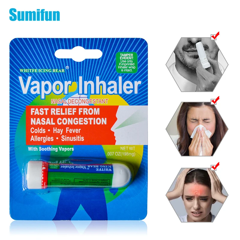 Sumifun травы носовые мята мазь ингалятор освежающий мозг болезни холодного