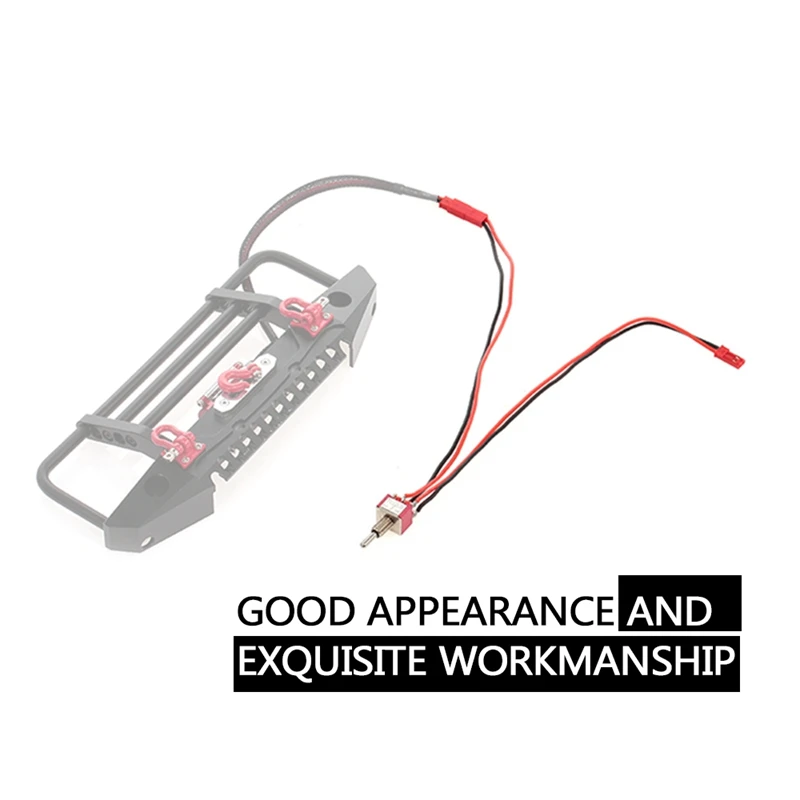 

Metal Chassis Mounted Winch Switch for 1/10 TRAXXAS TRX4 & Front Rear Metal Gear Axle Housing for 1/12 MN D90 D91 96 99