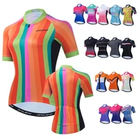 cycling jersey womens short sleeve mtb mountain bike tops bicycle bike clothing outdoor racing sports biking sportswear cu0076