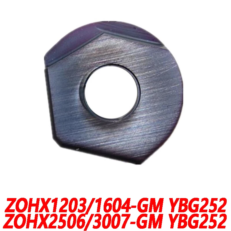

100% Original ZOHX ZOHX1203-GM YBG252 ZOHX1604-GM ZOHX2506-GM ZOHX3007-GM 10pcs CNC lathe blade Carbide insert High Quality