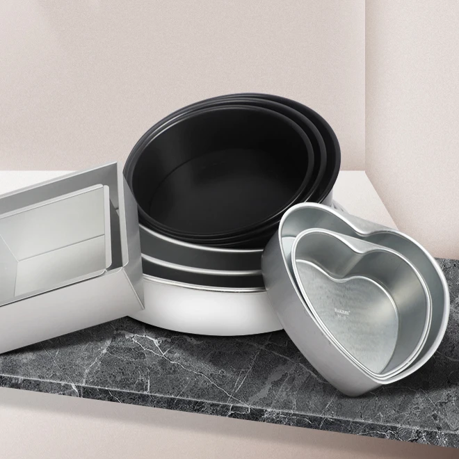 

Round Aluminium Baking Mold Cake Decorating Supplies Baking Mold Pastry Tools Formy Do Pieczenia Kitchen Accessories DM50BM