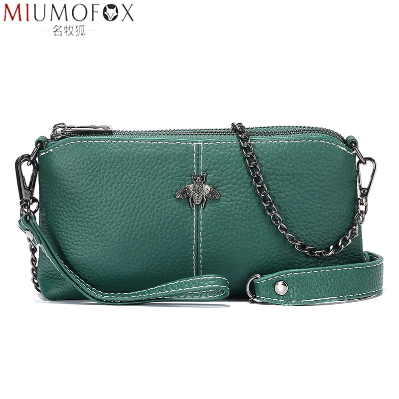 Сумка на плечо женская из натуральной кожи роскошные модные сумочки кросс-боди