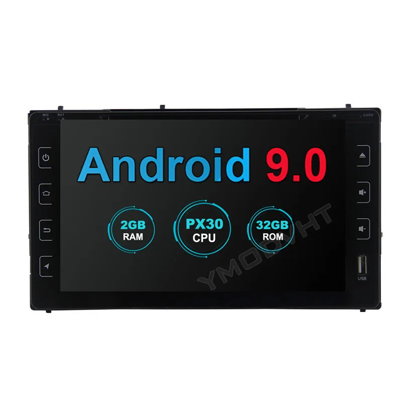 YMODVHT 9 дюймов 4 Гб + 64 ГБ Android 0 Автомобильный DVD Радио для Toyota corolla 2016 2017 2018