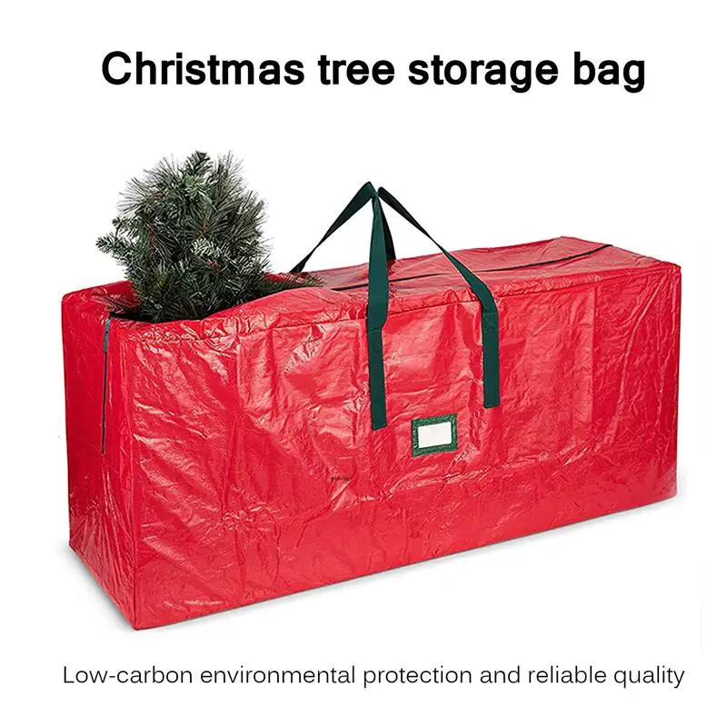Christmas Tree Storage Bag Dustproof Cover Organizer Polyethylene For | Дом и сад