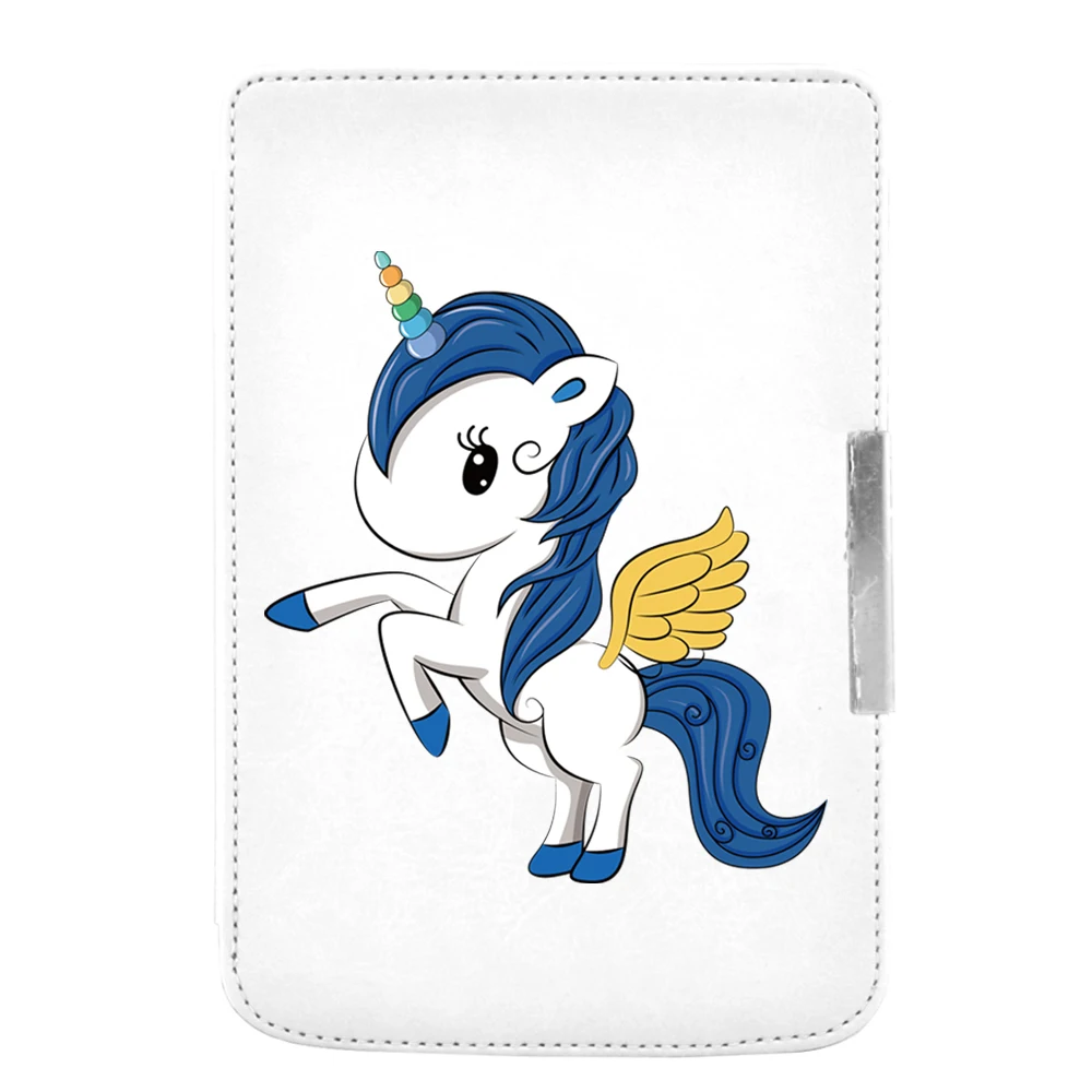 Чехол из искусственной кожи с принтом для pocket book touch lux 3 626 plus чехол для чтения книг+ Защитная пленка для экрана(также подходит для 614/615 plus/624/626