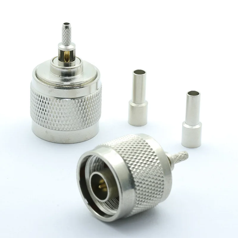 10 шт./лот N Штекерный разъем высококачественный образный штекер паяльный