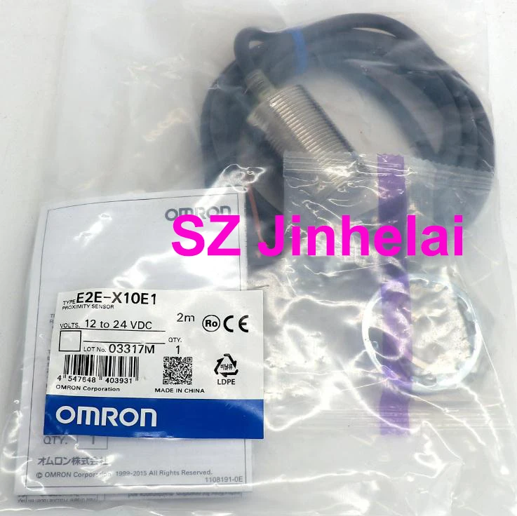 

OMRON E2E-X10E1 Authentic original Proximity switch Proximity sensor 12-24VDC 2M