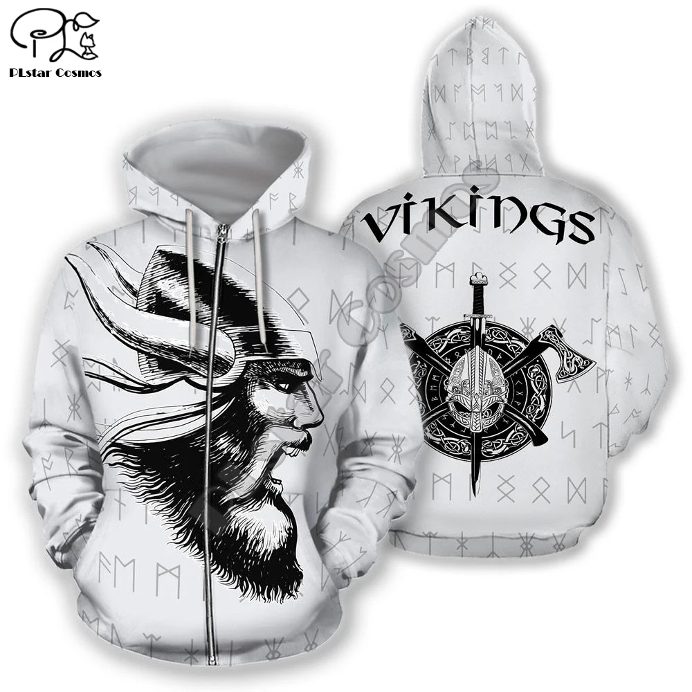 

PLstar Cosmos Viking Armor Tattoo Warrior Viking God Odin Symbol NewFashion Tracksuit Harajuku Funny 3Dprint Men/Women Hoodie 24