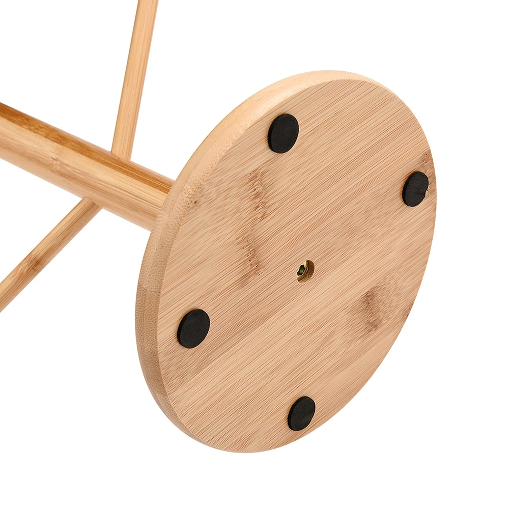 Деревянная стойка для чашек офиса кухни дома хранения кружек кофейных посуды