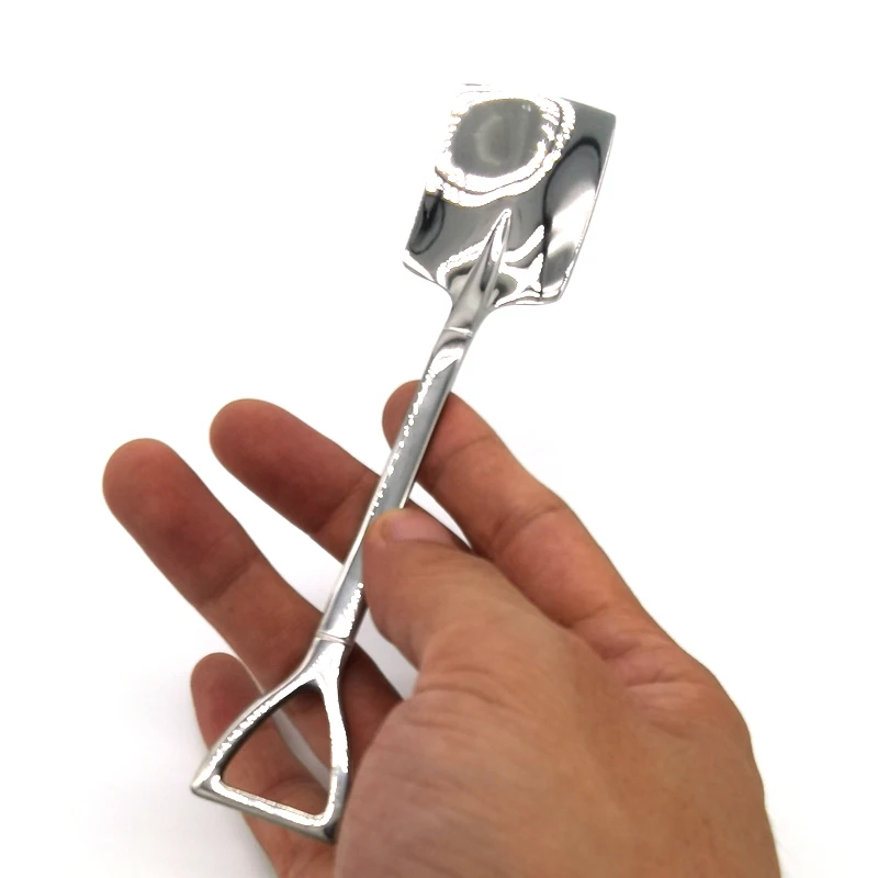 Ложки с длинной ручкой Круглые ложки чучарас Кофе ложка Лопатка детская для