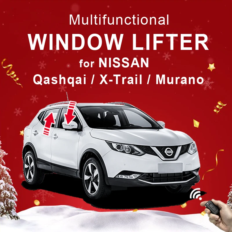 Автомобильный подъемник окна для NISSAN Qashqai X Trail Murano Дистанционное закрытие