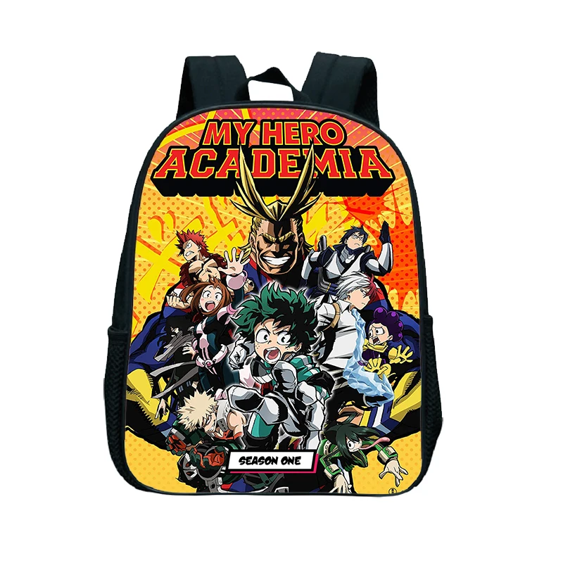 

12inch Boku No Hero Academia Kindergarten Schoolbag Toddler Girl Boy Cartoon Rucksack Children BookBag Kids Cute Anime Backpack