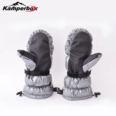 Перчатки Kamperbox, зимние перчатки, мужские перчатки, мужские зимние теплые перчатки, зимние Пуховые перчатки, аксессуары для сноуборда GV026